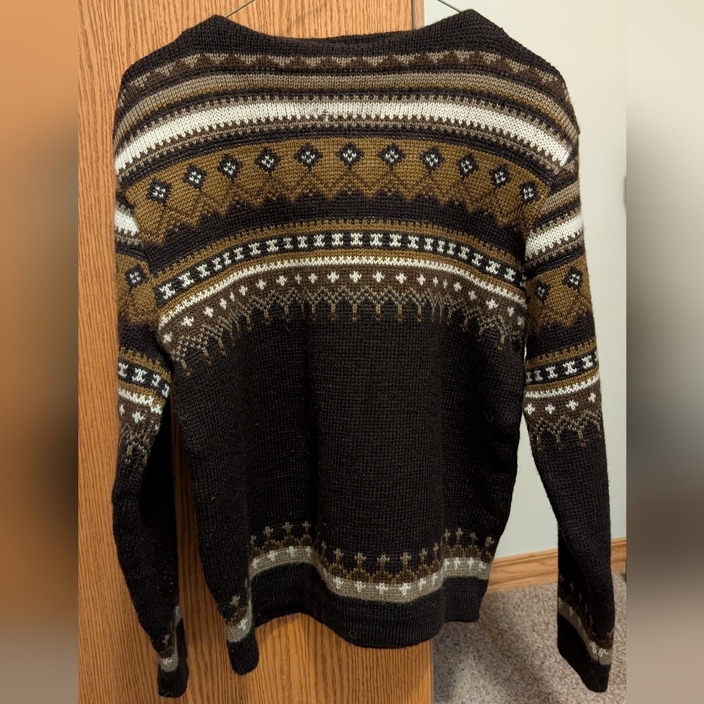 Norvyk by Ren Dale 100% Wool Vintage Sweater